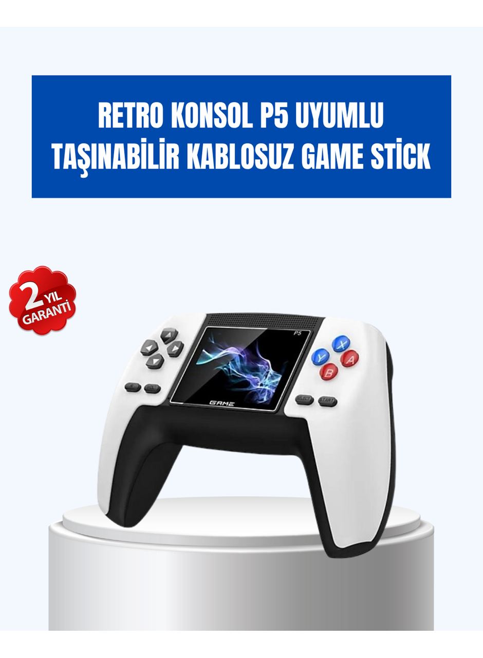 520 Oyunlu Taşınabilir Retro Oyun Konsolu | P5 GamePad