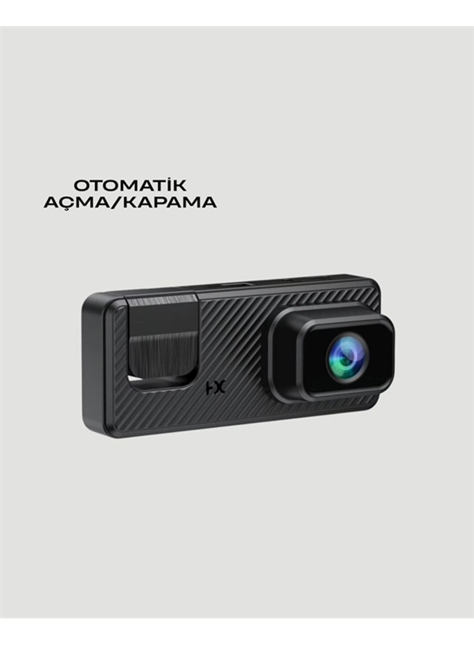 1080P 3 Kameralı Araç DVR – Döngü Kayıt ve Geri Görüş Özellikli