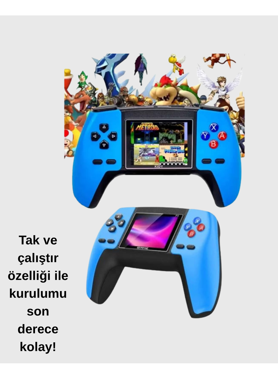 P5 Retro GamePad | 520 Klasik Oyunlu Mini Oyun Konsolu