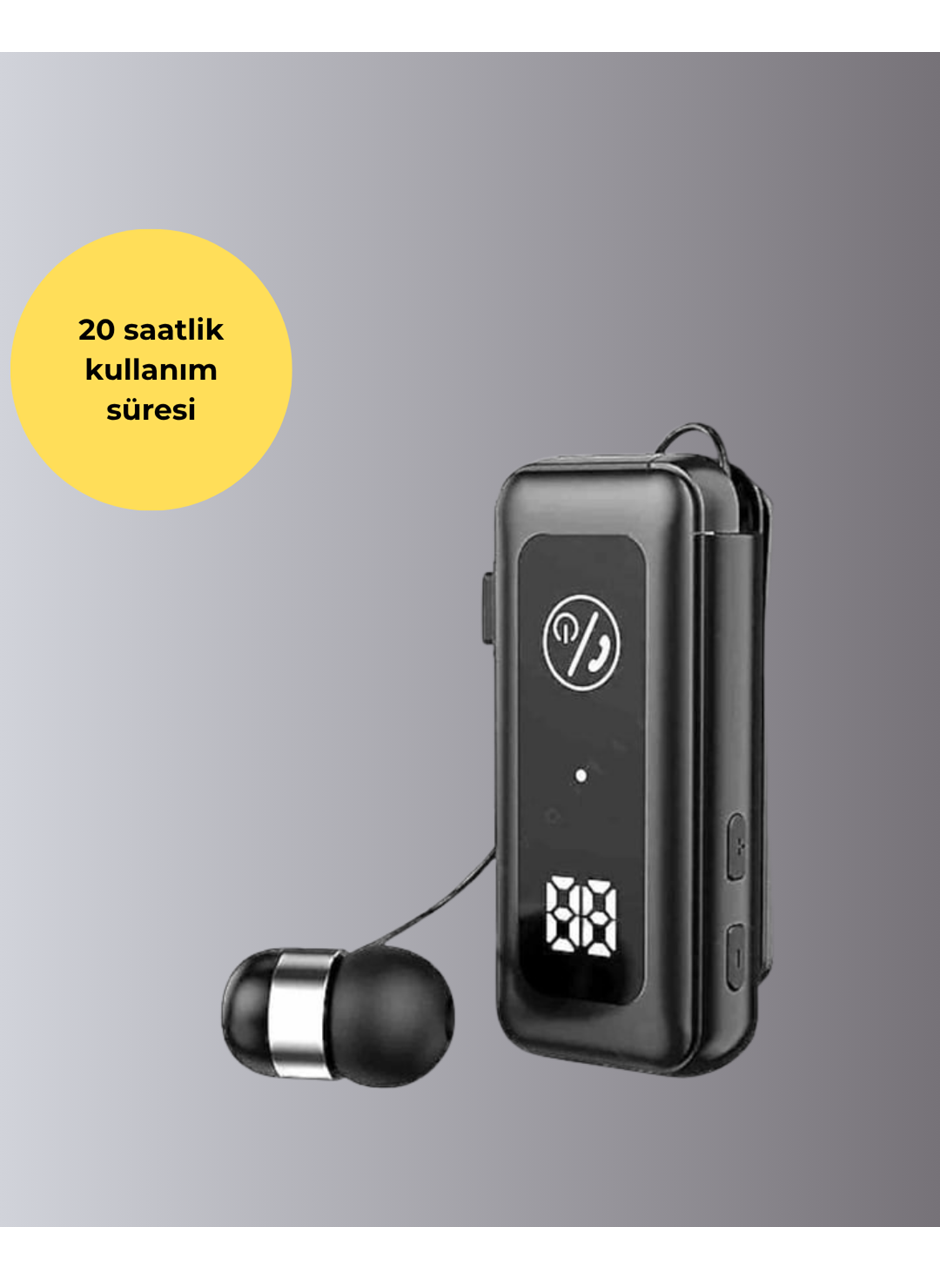 MikroSD Kartlı, Titreşimli Uyarılı Bluetooth 5.2 Kulaklık