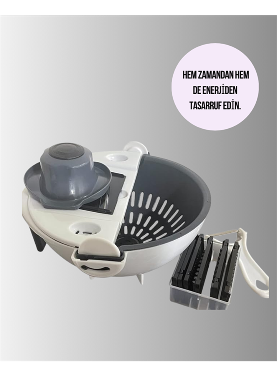 Sebze Doğrama ve Rendeleme İçin Pratik Mutfak Aparatı