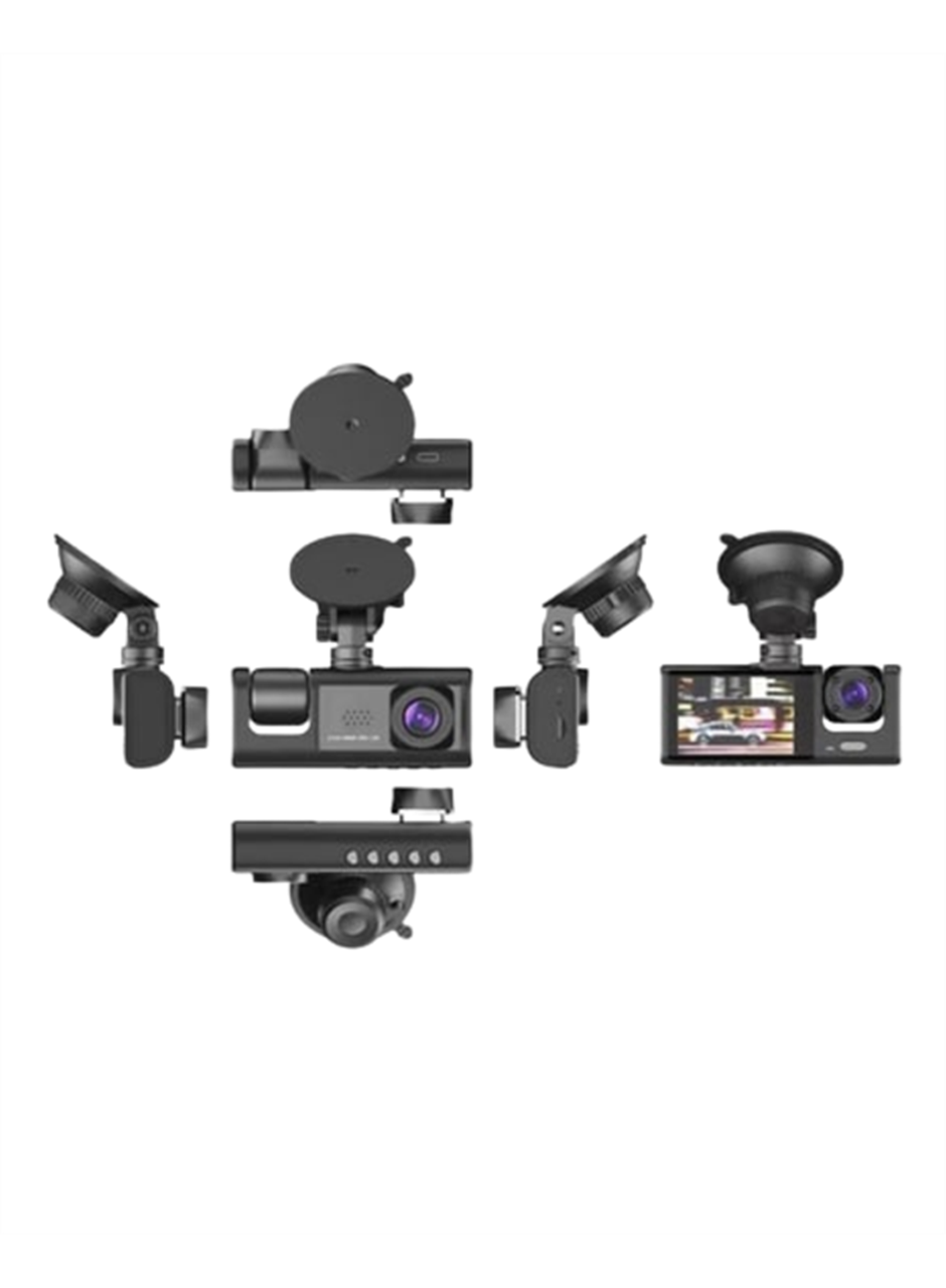 3 Kameralı Dashcam Sistem – Geri Görüş Yardımı, Park Koruması ve G-Sensör