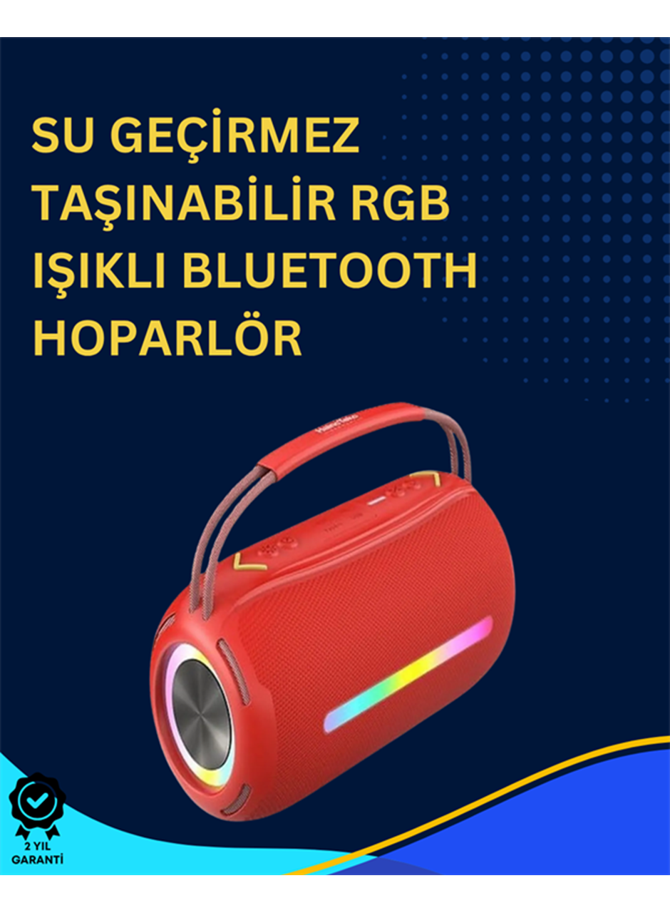 USB/SD/AUX Girişli Hoparlör – 10 W × 2 Çift Sürücü
