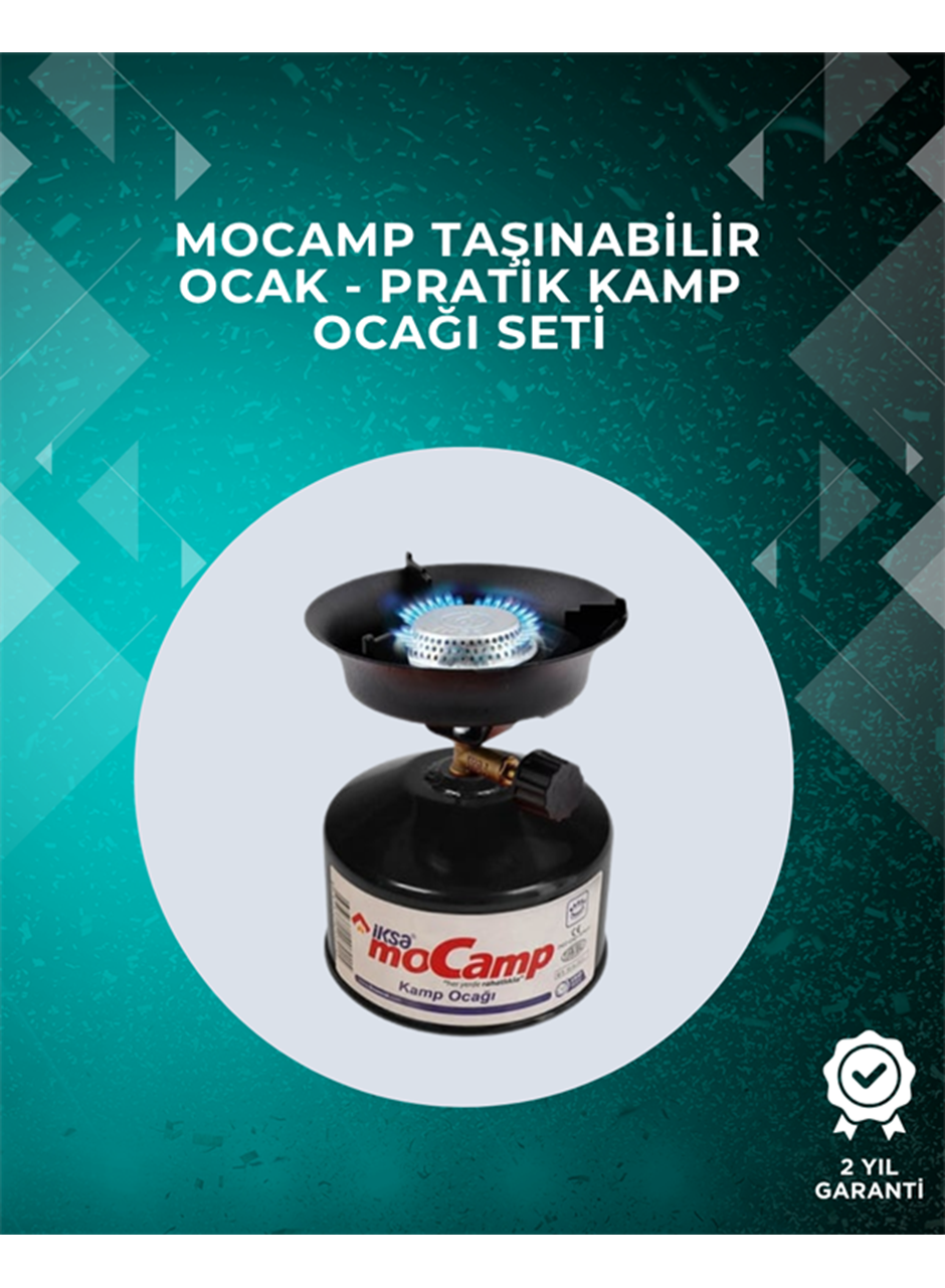 220 gr Gaz Tüpüyle 4 Saat Yanabilen Verimli Kamp Ocağı