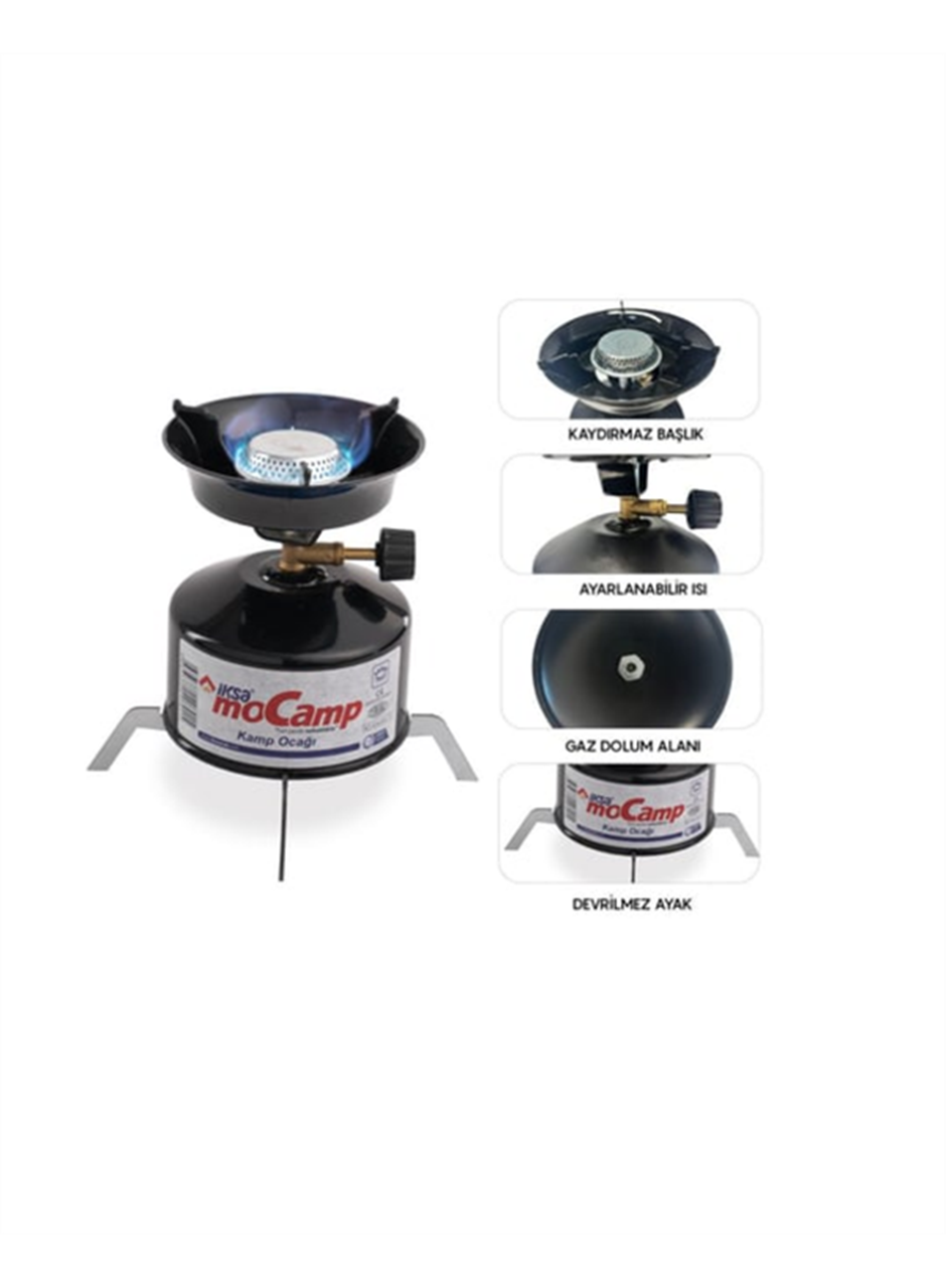 220 gr Gaz Tüpüyle 4 Saat Yanabilen Verimli Kamp Ocağı