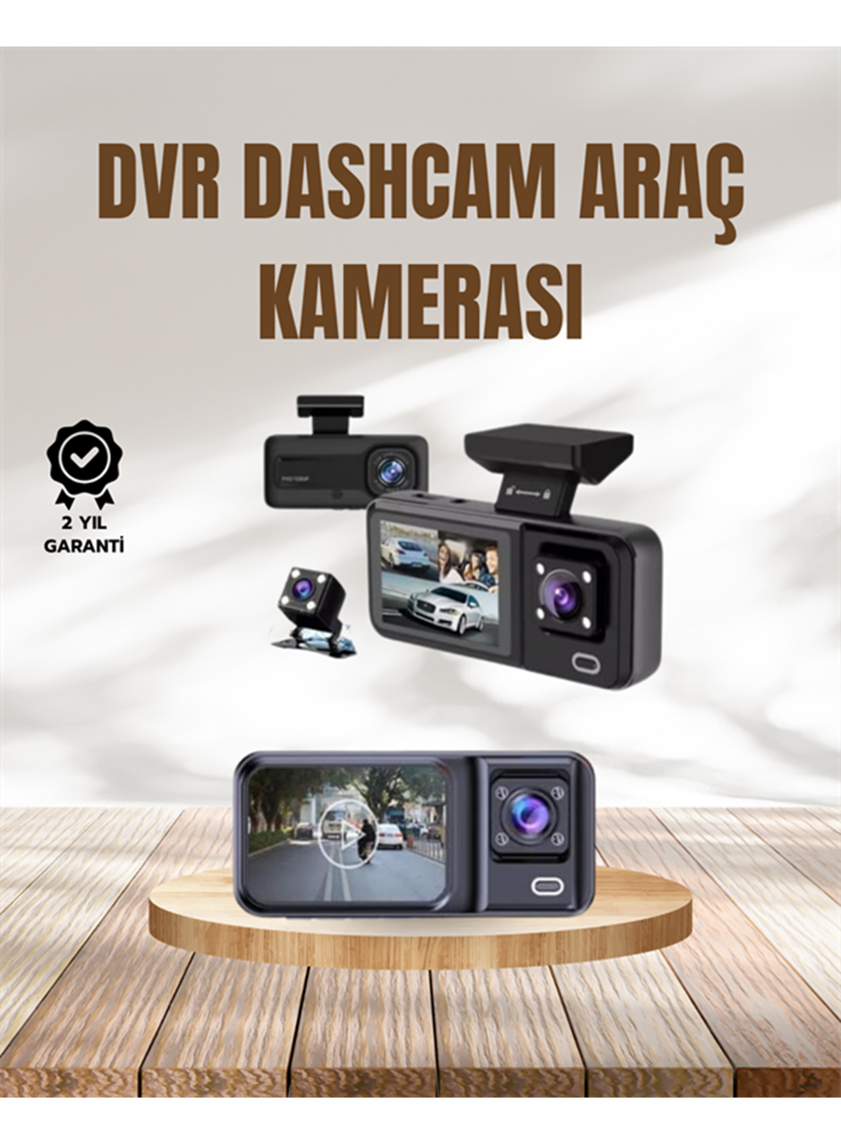 Wi-Fi Destekli Araç Kamerası: 2.7” Ekran, 128GB Destek ve IR Gece Görüş