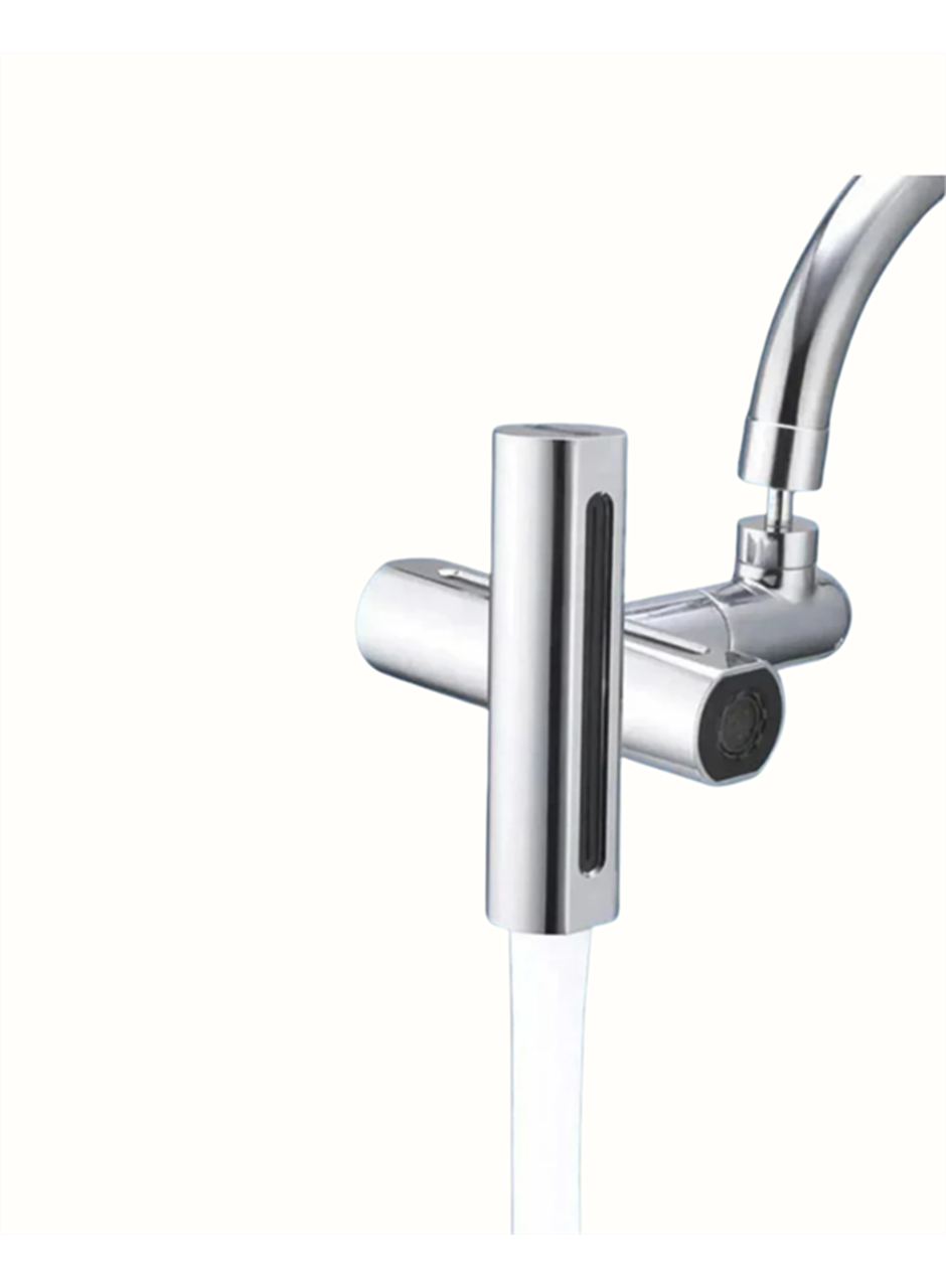 Çok Fonksiyonlu Musluk Başlığı | 4 Su Modu | Geniş Uyumlu Adaptör Seti | Mutfak ve Banyo Uyumlu