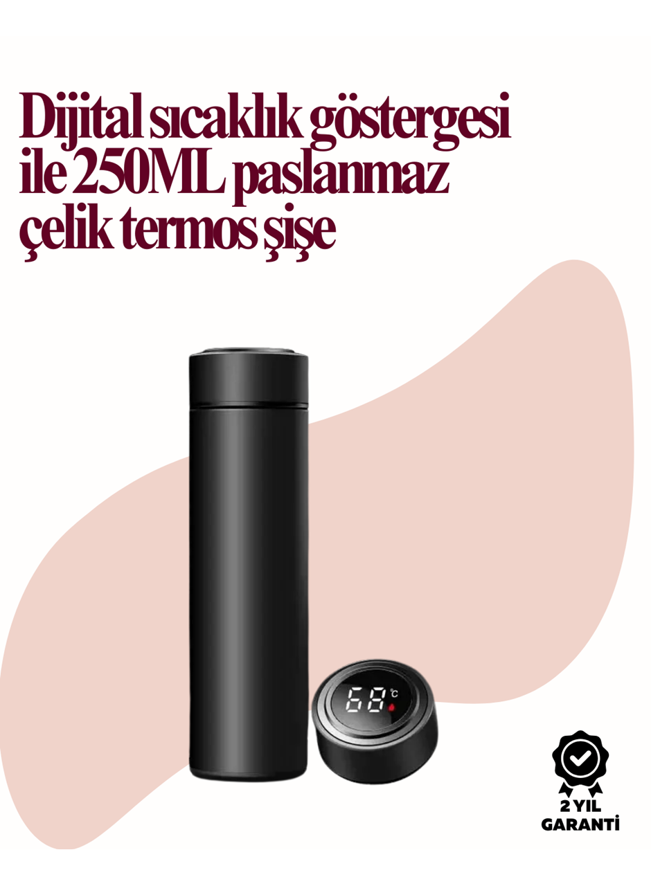 Uzun Süre Isı Koruma Sağlayan Dijital Göstergeli Termos