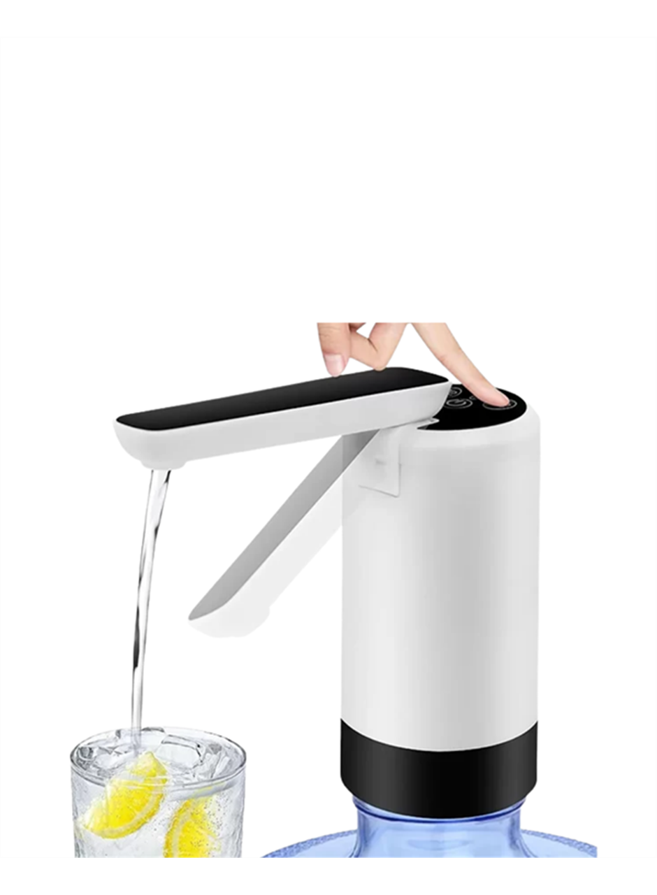 Otomatik Damacana Su Pompası | 40-80 Saniye Zaman Ayarlı | %90 Açılabilir Hijyenik Tasarım | Şarjlı ve Portatif