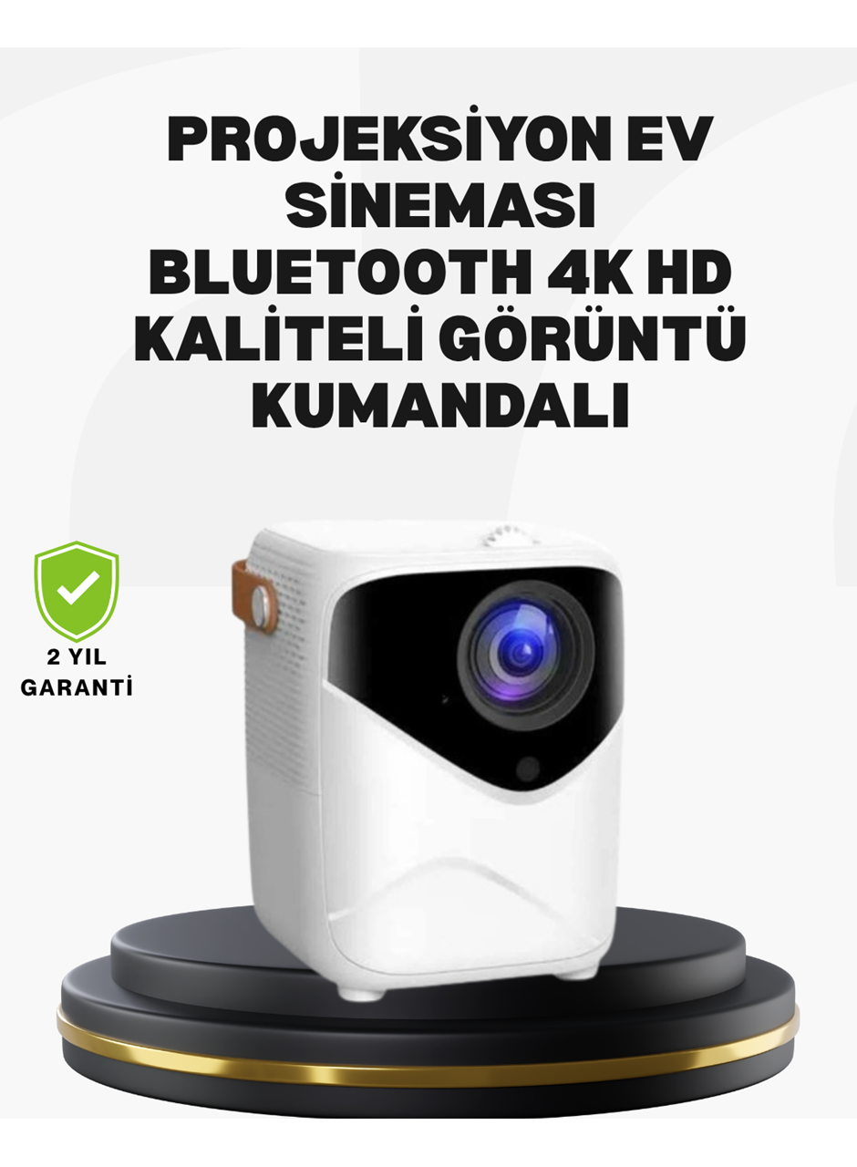 50 inç TV Deneyimli Projektör – Yakın Mesafede Geniş Görüntü