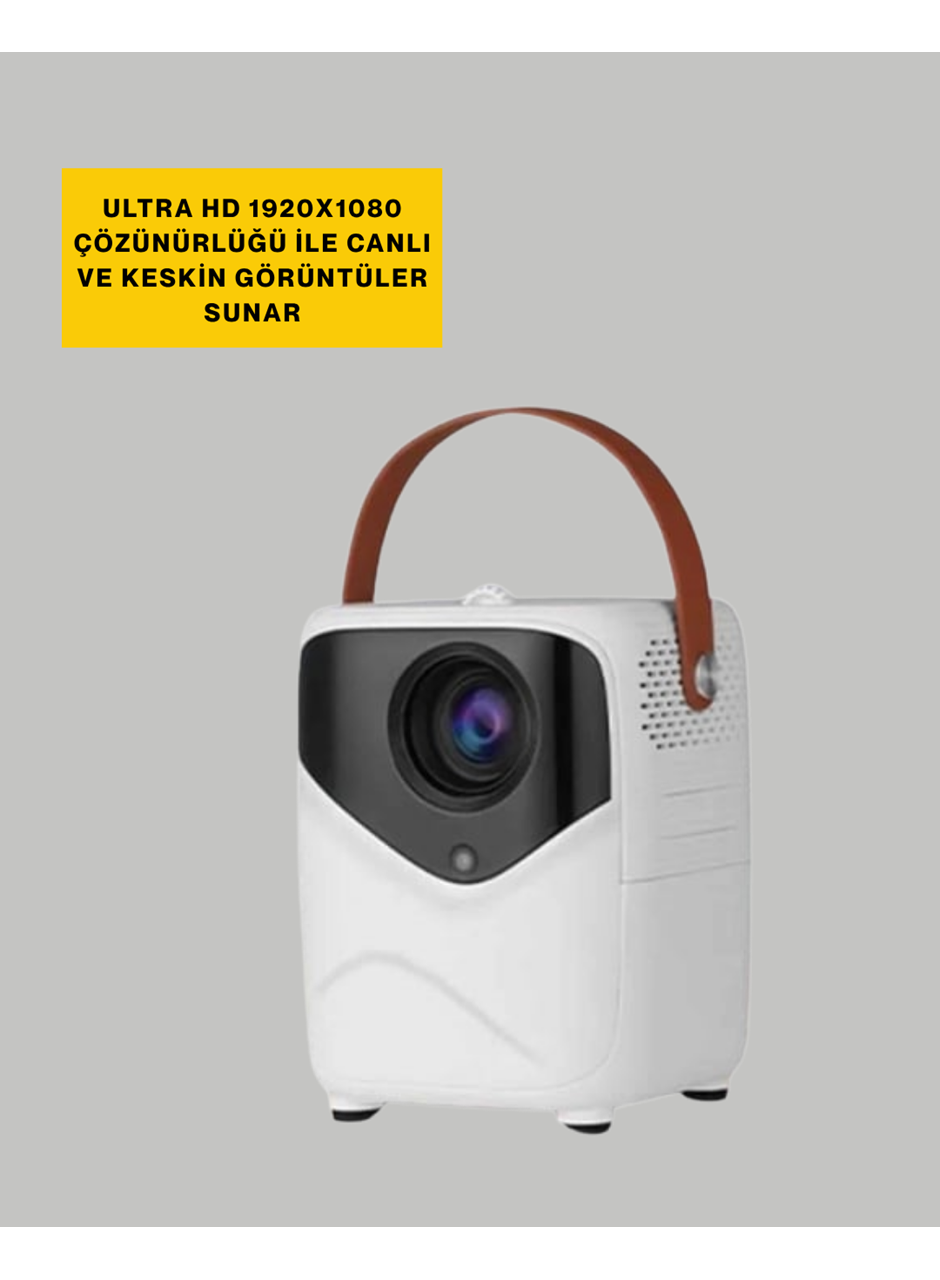 50 inç TV Deneyimli Projektör – Yakın Mesafede Geniş Görüntü