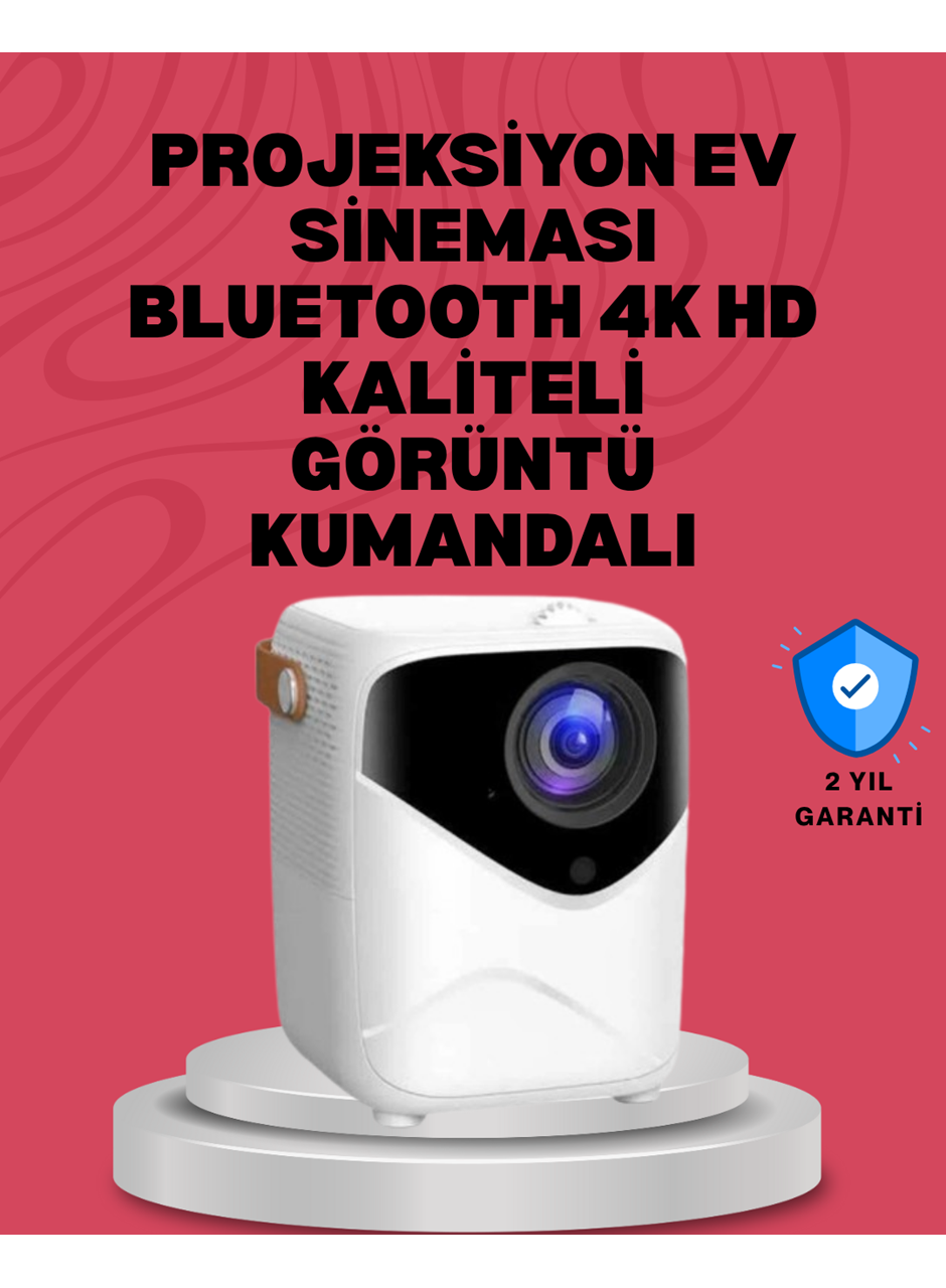 Android Sistemli Mini Projektör – Uygulama Destekli Akıllı Kullanım
