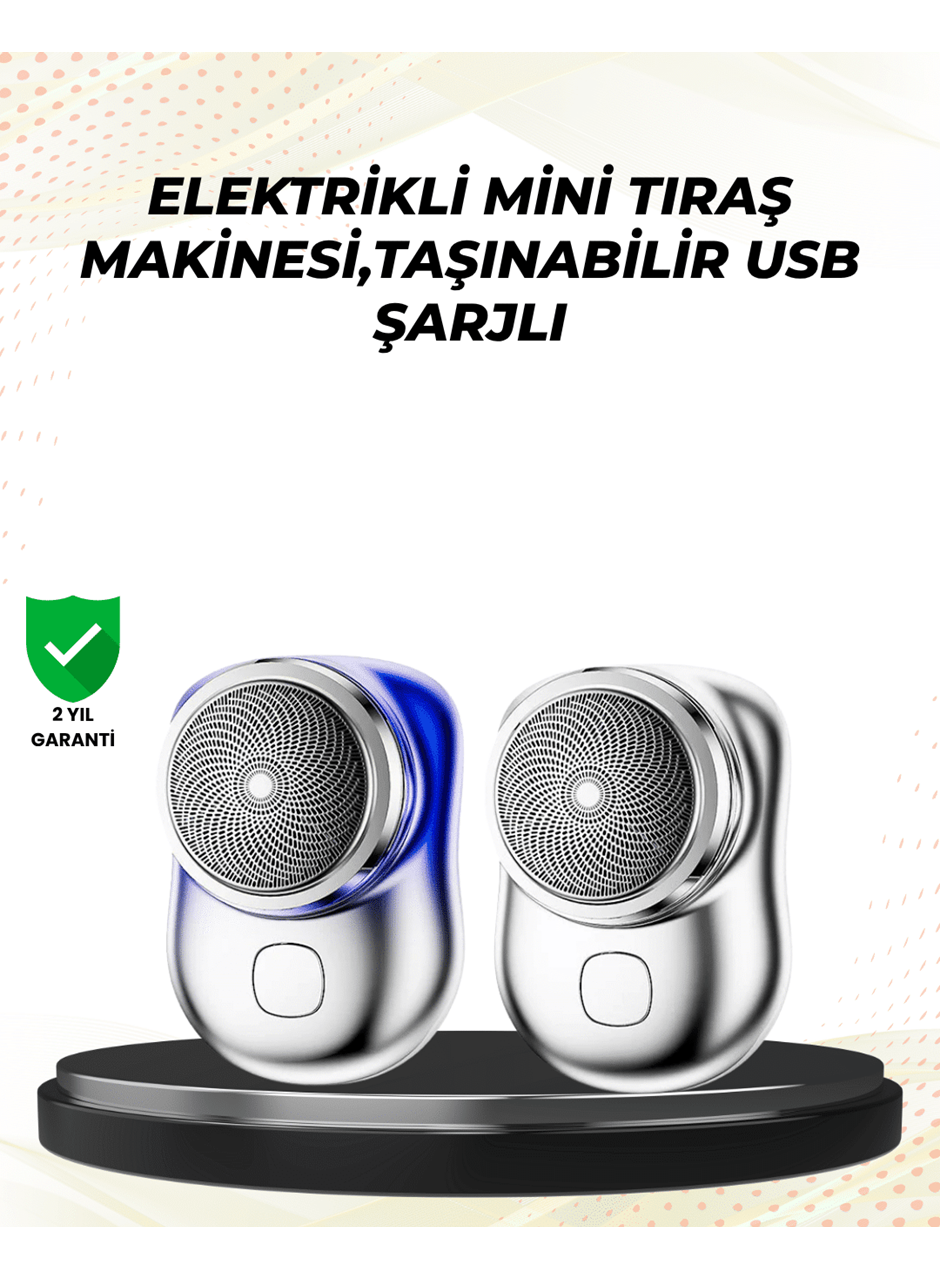 Tüm vücut bölgelerinde kullanılabilen küçük boy tıraş cihazı