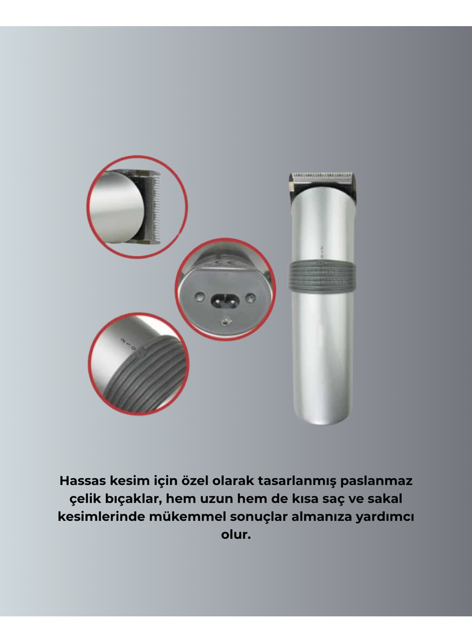 Tıraş Makinesi Temizlik ve Yağlama Setiyle Birlikte