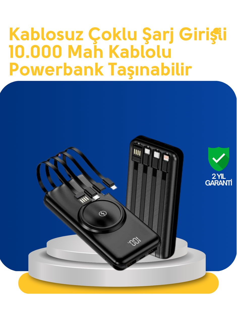 Akıllı Koruma Sistemli Powerbank – Hızlı, Güvenli ve Modern