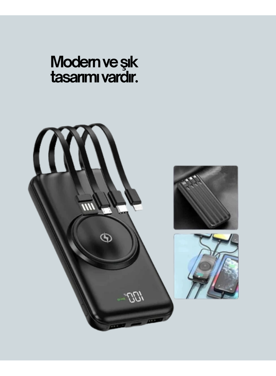 Akıllı Koruma Sistemli Powerbank – Hızlı, Güvenli ve Modern