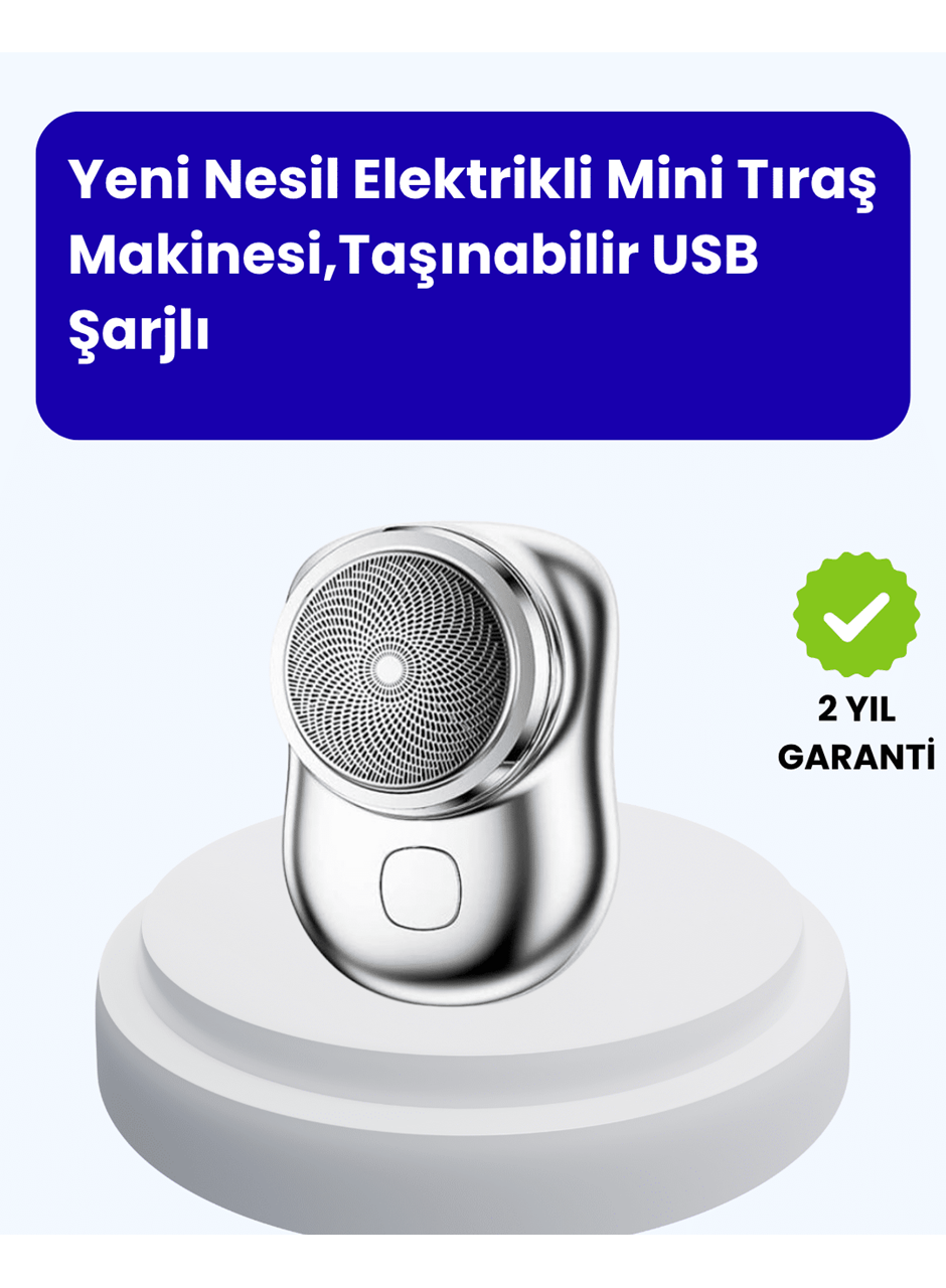 Cep Tipi Elektrikli Tıraş Makinesi – Güçlü, Sessiz, Su Geçirmez ve Ultra Taşınabilir