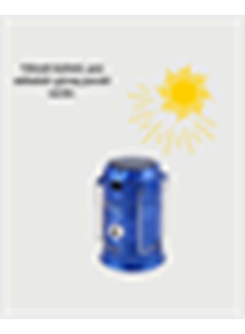 Katlanabilir USB Çıkışlı Kamp Feneri – Şarj Edilebilir, Dayanıklı ve Çok Fonksiyonlu