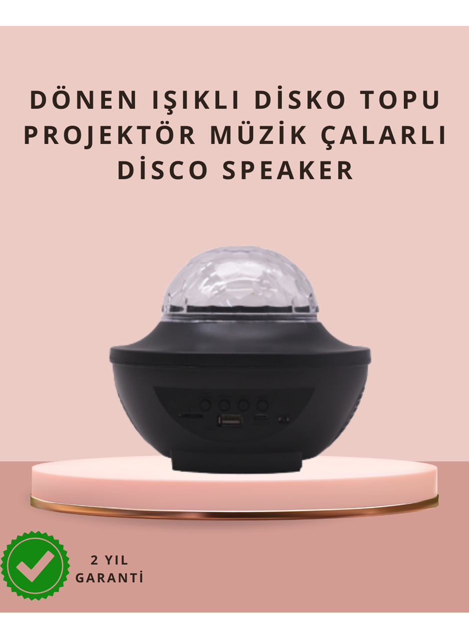 Sesle Aktive Olabilen Uzaktan Kumandalı Ayarlanabilir Galaxy Gece Lambası