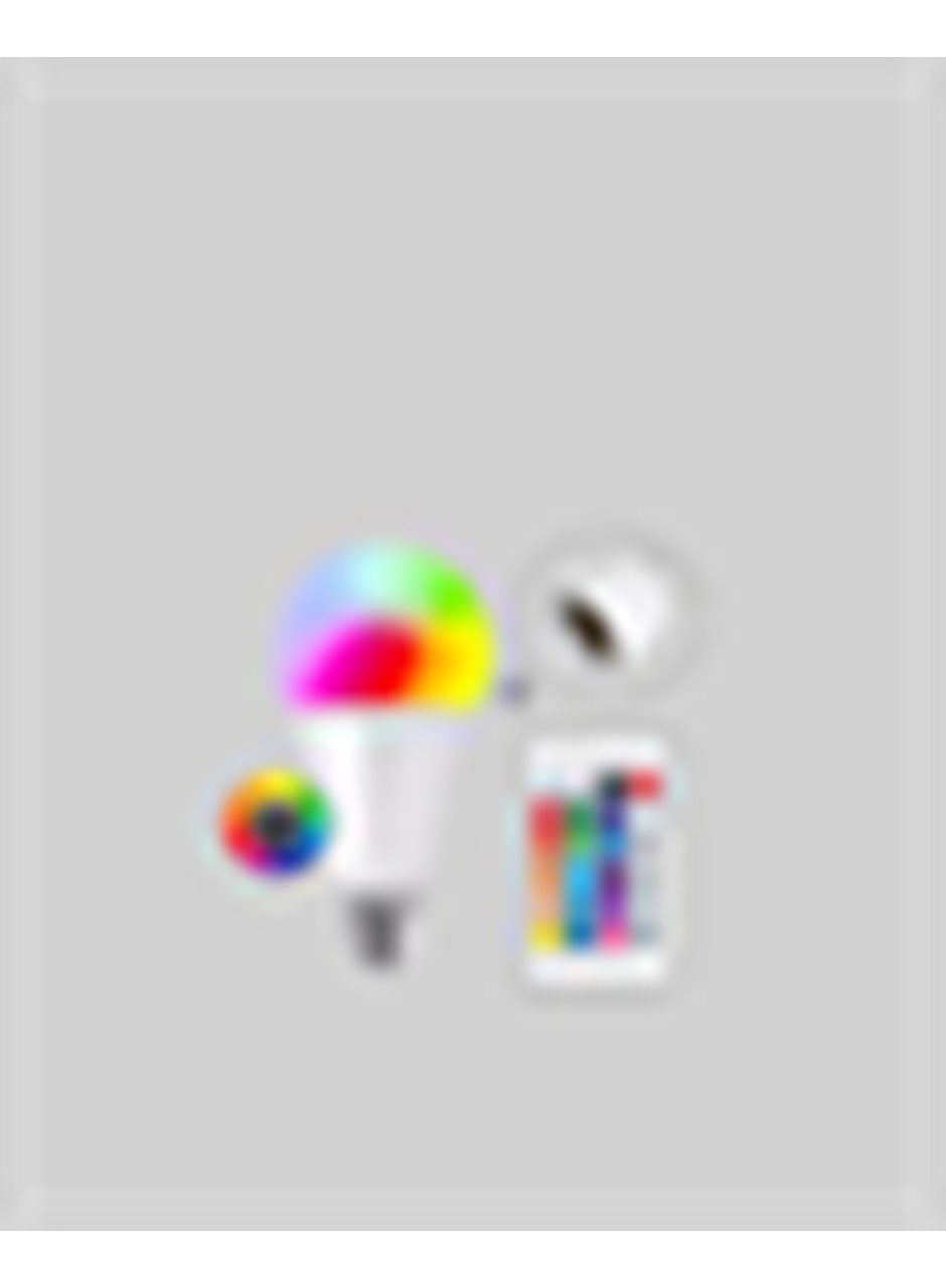 Akıllı 9W RGBW LED Ampul, tasaruflu romantik ışıklı