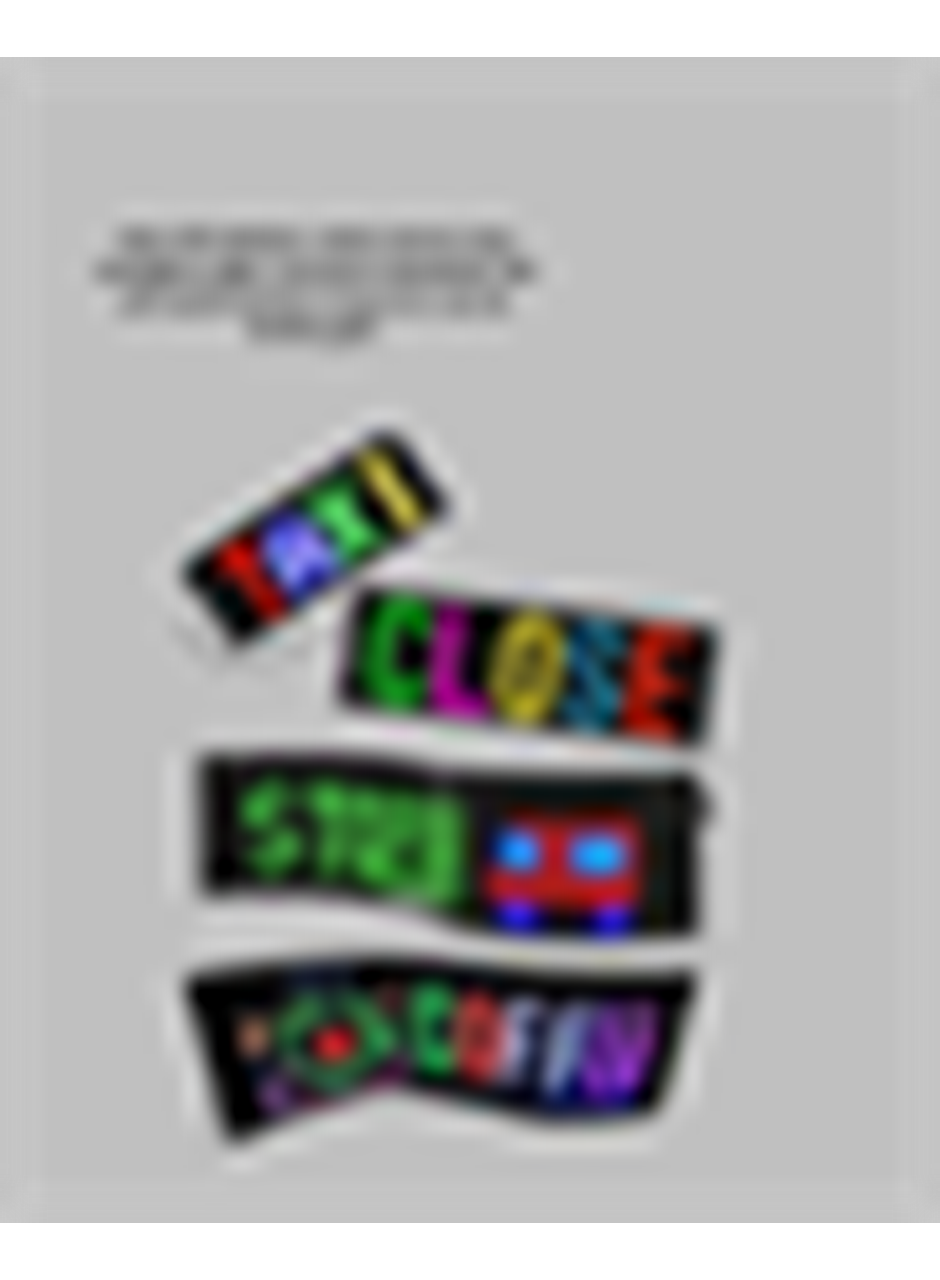 Yüksek Parlaklık Ayarlı RGB LED Ekran Kayan Yazı ve Grafik Destekli Esnek Panel