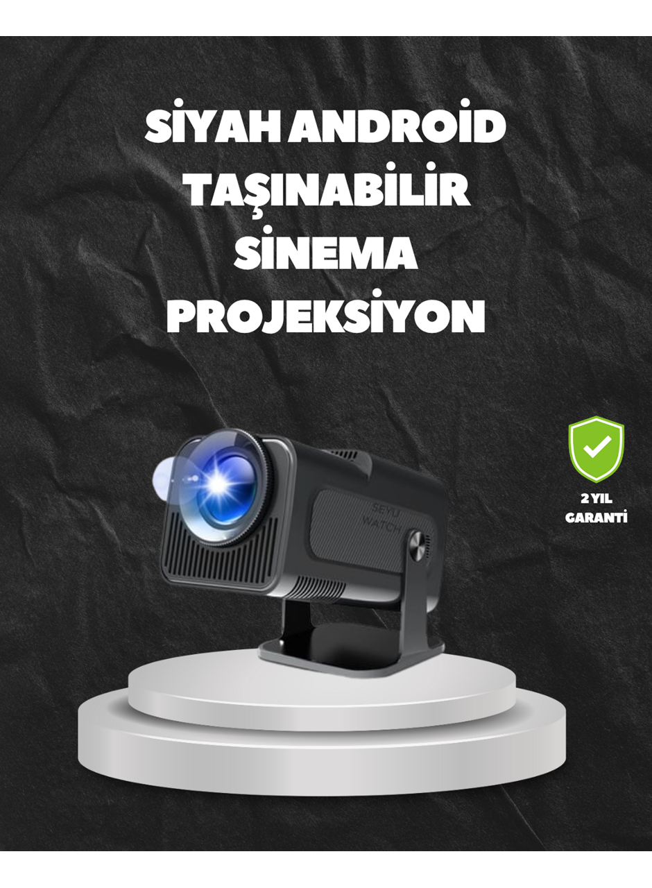 WiFi6 ve Bluetooth 5.0 Teknolojili Kablosuz Bağlantı Özellikli Projektör