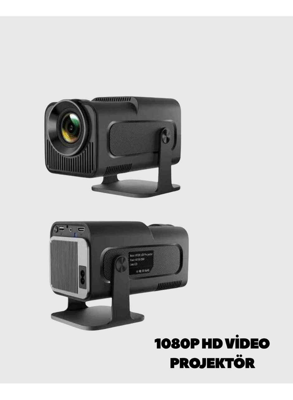 1080P Full HD Çözünürlük ve 4K Destekli Projektör
