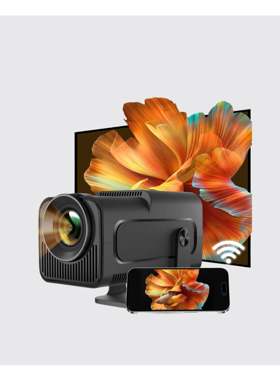 1080P Full HD Çözünürlük ve 4K Destekli Projektör