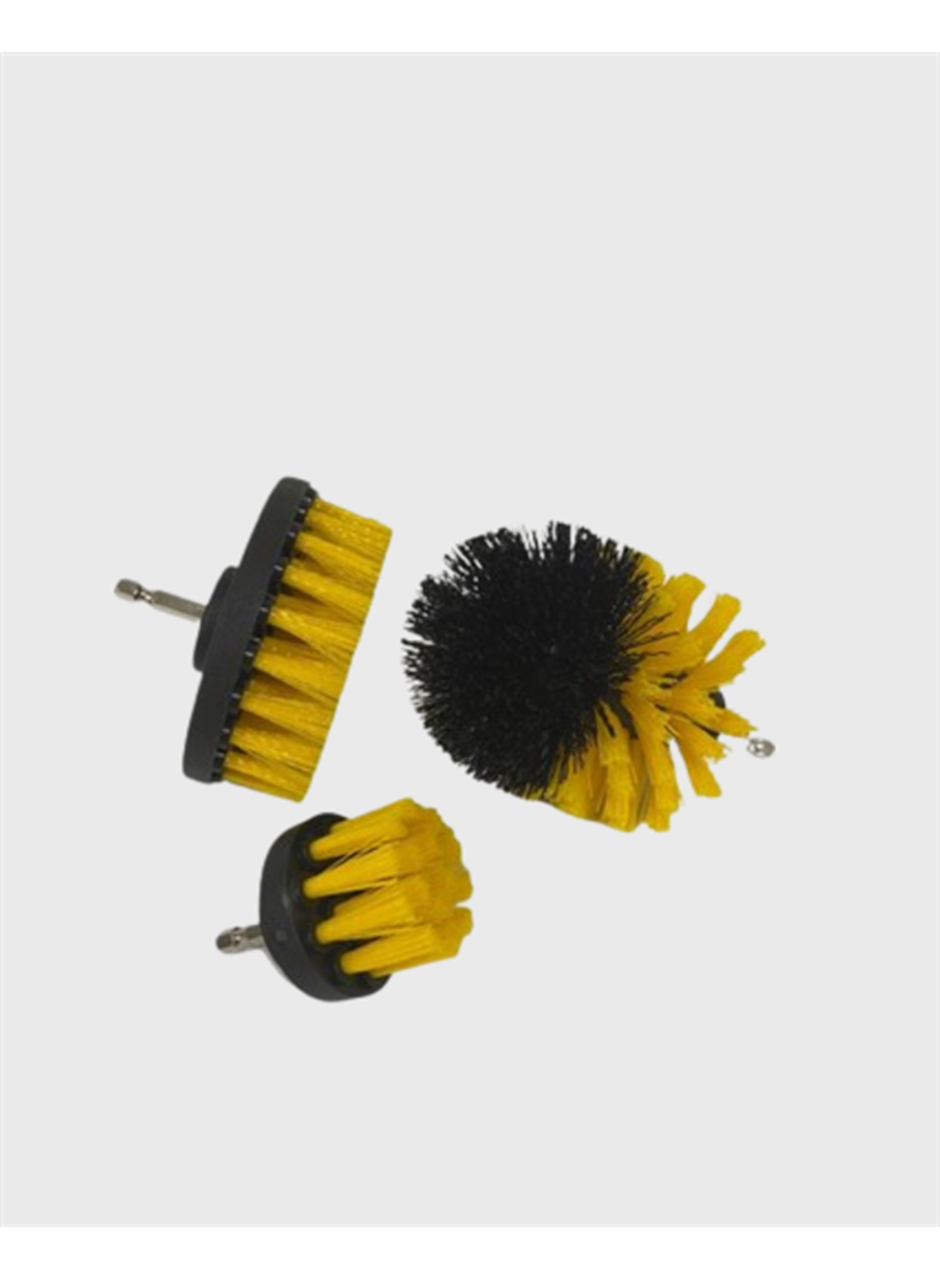 Yüksek Devirde Etkili Temizlik Sağlayan Matkap Ucu Fırça Seti