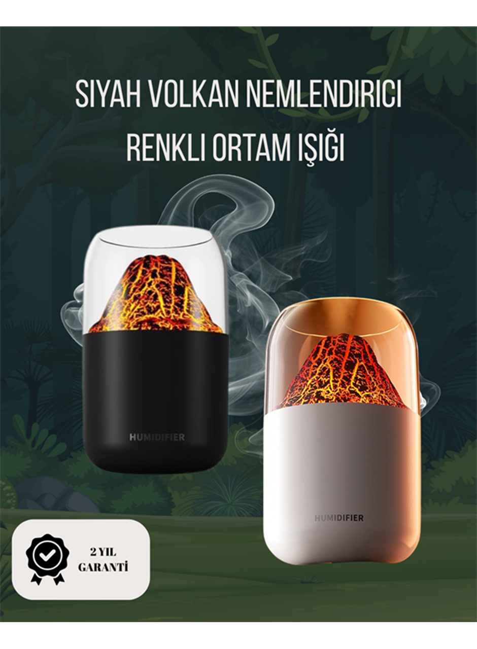 Alev Efektli Ultrasonik Difüzör