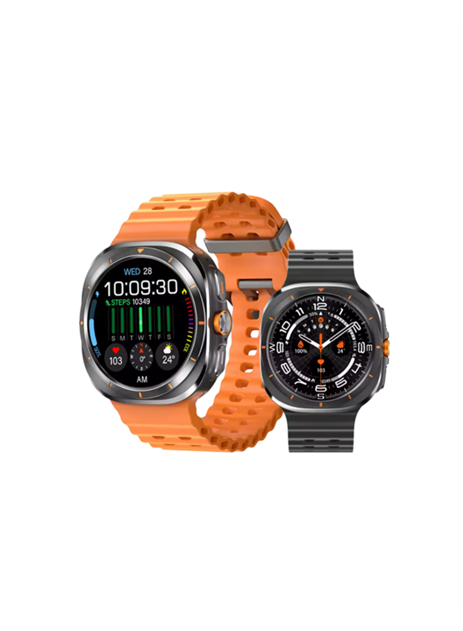 Mikrofon ve Hoparlörlü Akıllı Saat | Takvim, Titreşim, Kronometre Özellikli