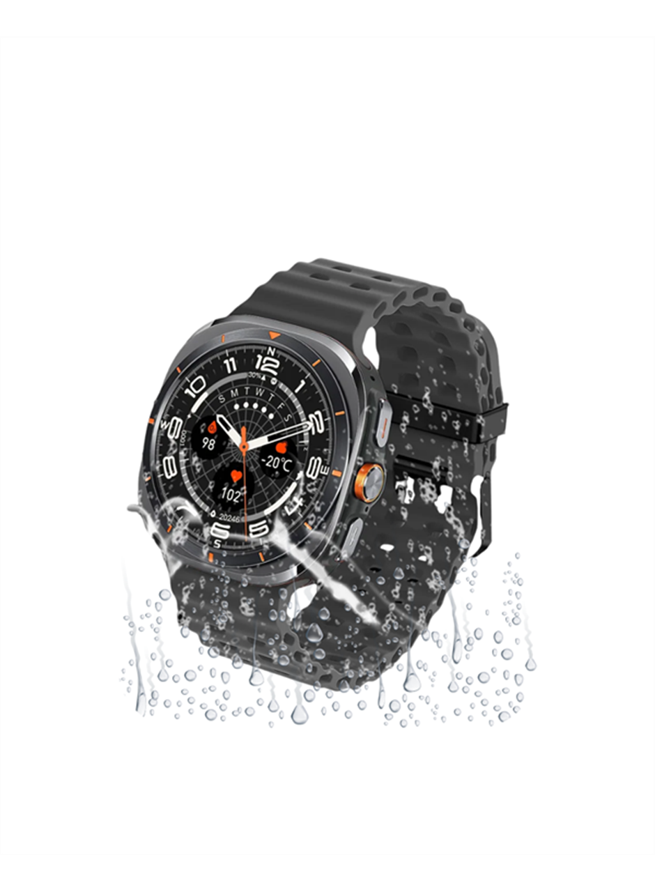 Mikrofon ve Hoparlörlü Akıllı Saat | Takvim, Titreşim, Kronometre Özellikli