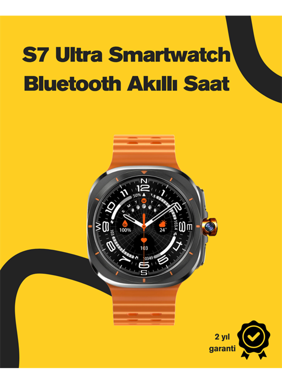 Bluetooth ve Sesli Görüşme Özellikli Akıllı Saat | 2" Ekran | 400 mAh Batarya