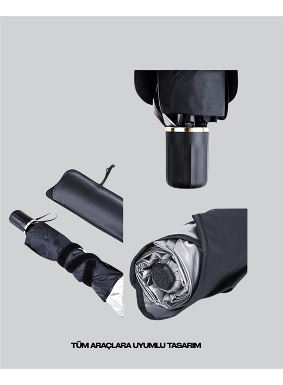 Kalın Kumaşlı Ön Cam Güneşliği – Solmaz, Deforme Olmaz, Uzun Ömürlü