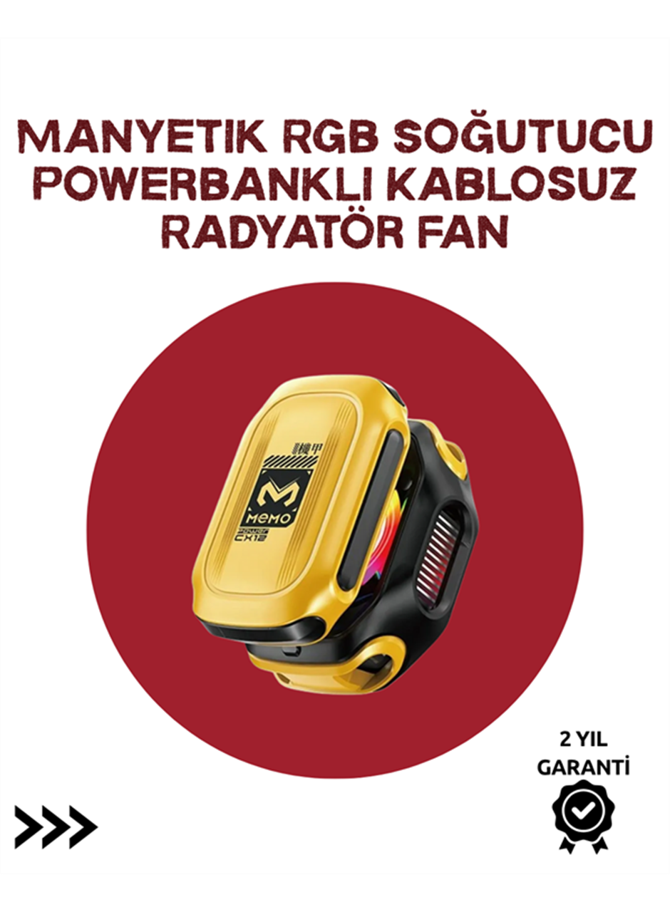 Akıllı Dijital Kontrollü Soğutucu | AI & Standart Mod | 7 Kanatlı Fan Tasarımı