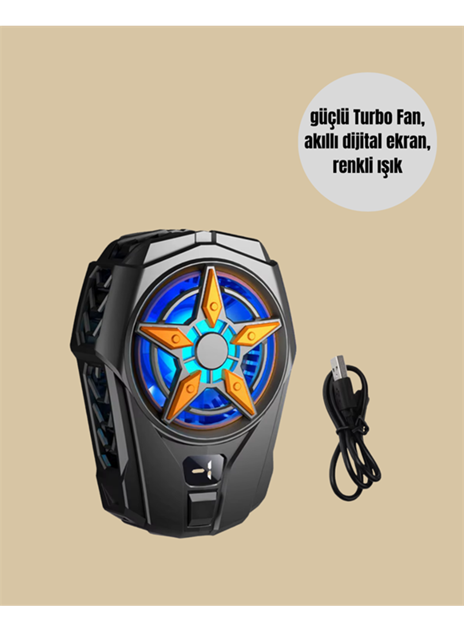 Ergonomik Telefon Soğutucu – 2 Hız Ayarı, Hafif ve Taşınabilir