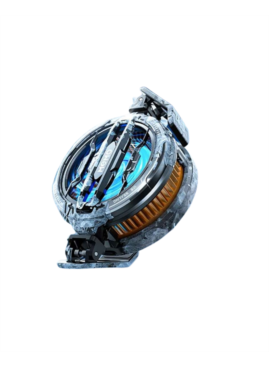 Telefon Soğutucu | LED Işık Efektli | Power Aparatlı | Sessiz ve Taşınabilir Model