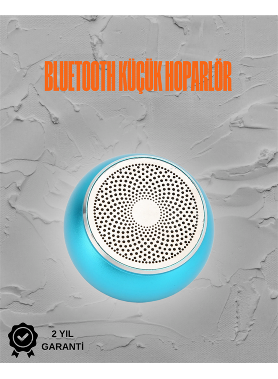 Taşınabilir Küçük Hoparlör – Otomatik Bağlantı ve Eller Serbest Mikrofon