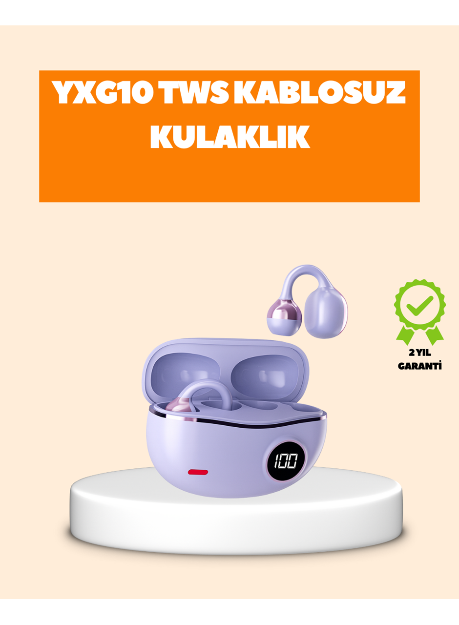 YXG10 Klipsli Açık Kulaklık – Spor İçin Uygun, APTX Ses, Ergonomik Yapı
