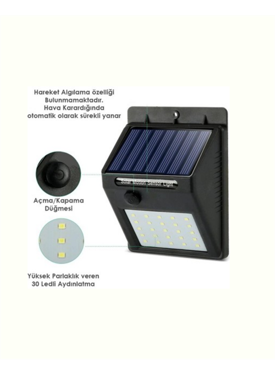 Kablosuz Solar LED Lamba | Bahçe, Veranda, Merdiven Işığı, Otomatik Aç-Kapa Sensörlü