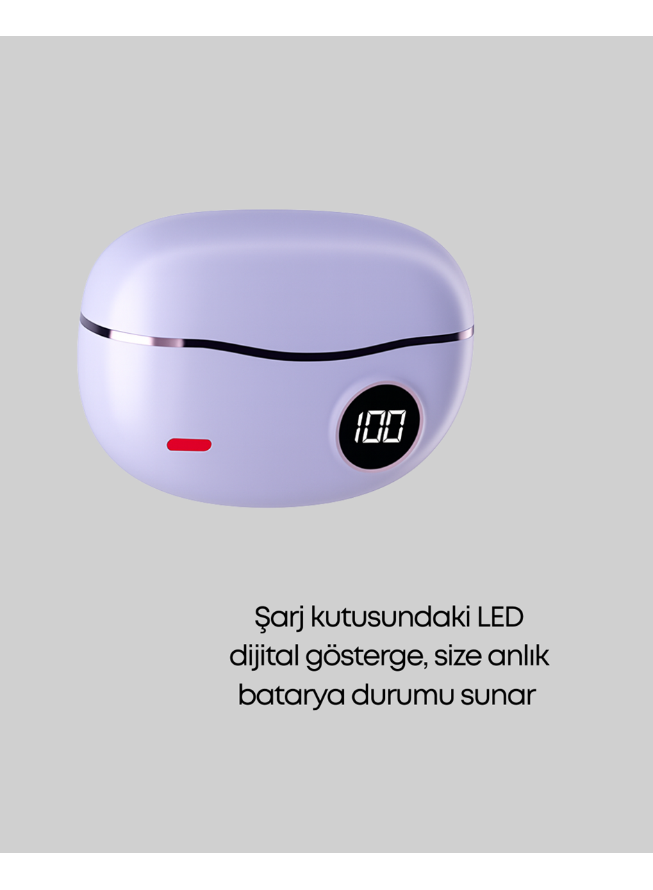 YXG10 Açık Kulak Bluetooth Kulaklık – Klipsli, Güvenli Spor Tasarım, 30 Saat Pil