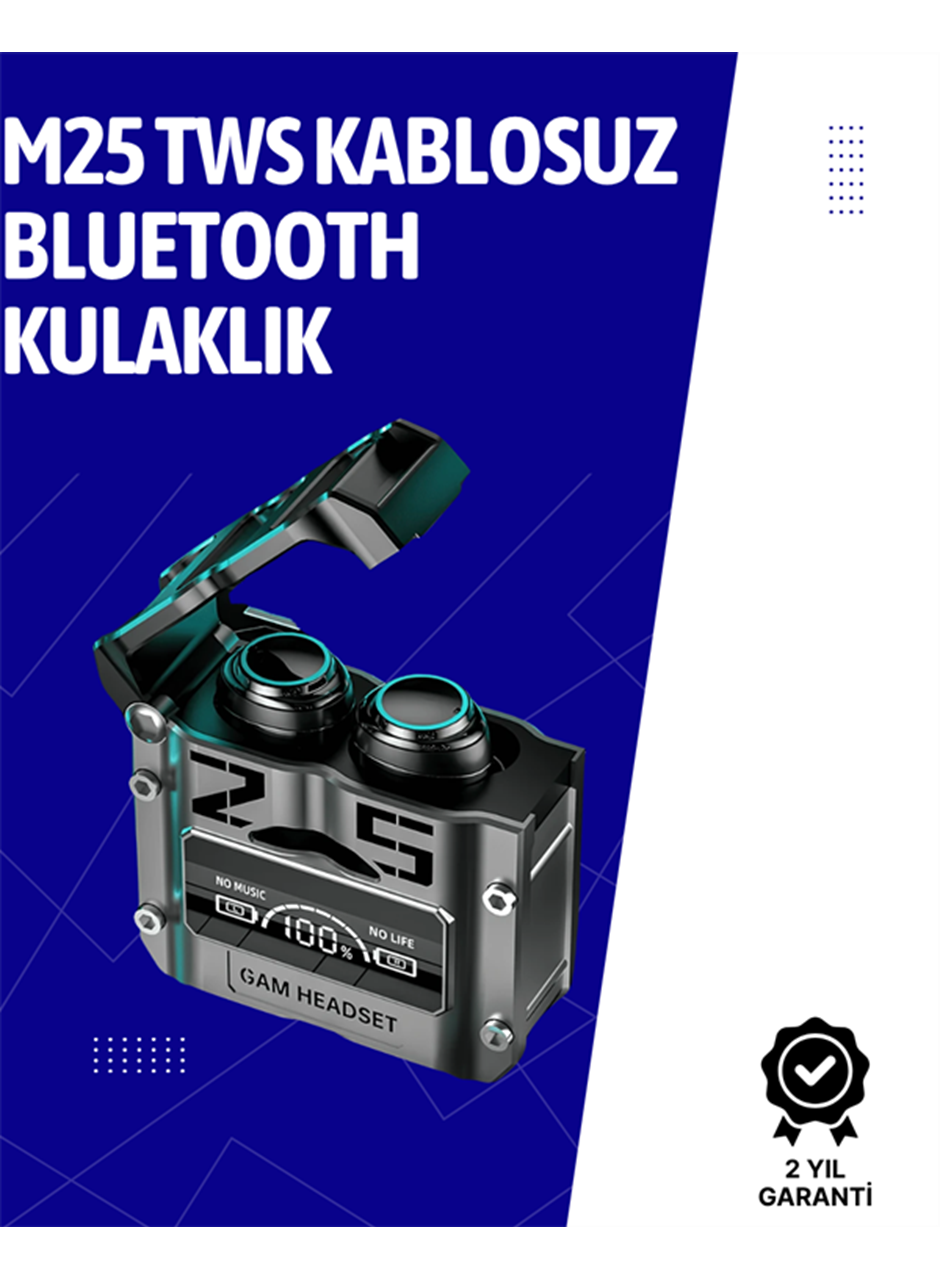 Mikrofonlu Kulaklık | Gürültü Engelleyici | 180 Saat Kullanım Süresi | LED Göstergeli