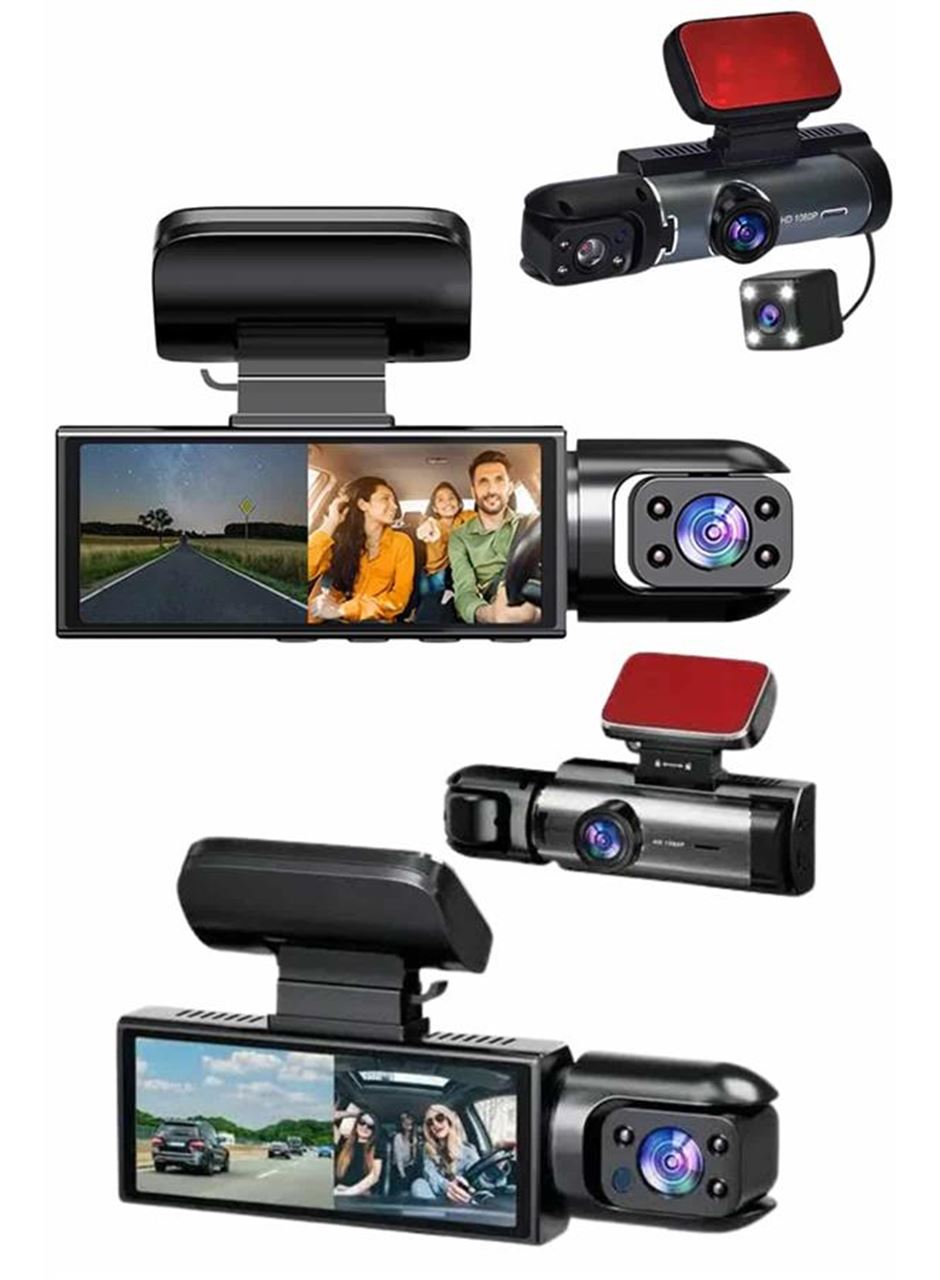 Video ve Fotoğraf Kaydedici Sürüş Kamerası Ön ve Arka Çift Kameralı