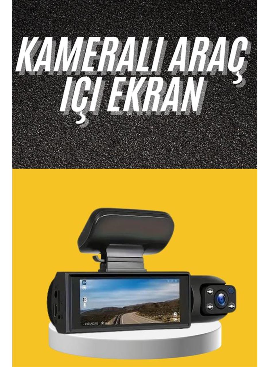 Sürüş Kamerası Video Kaydedici Hareket Algılama Gece Görüşlü