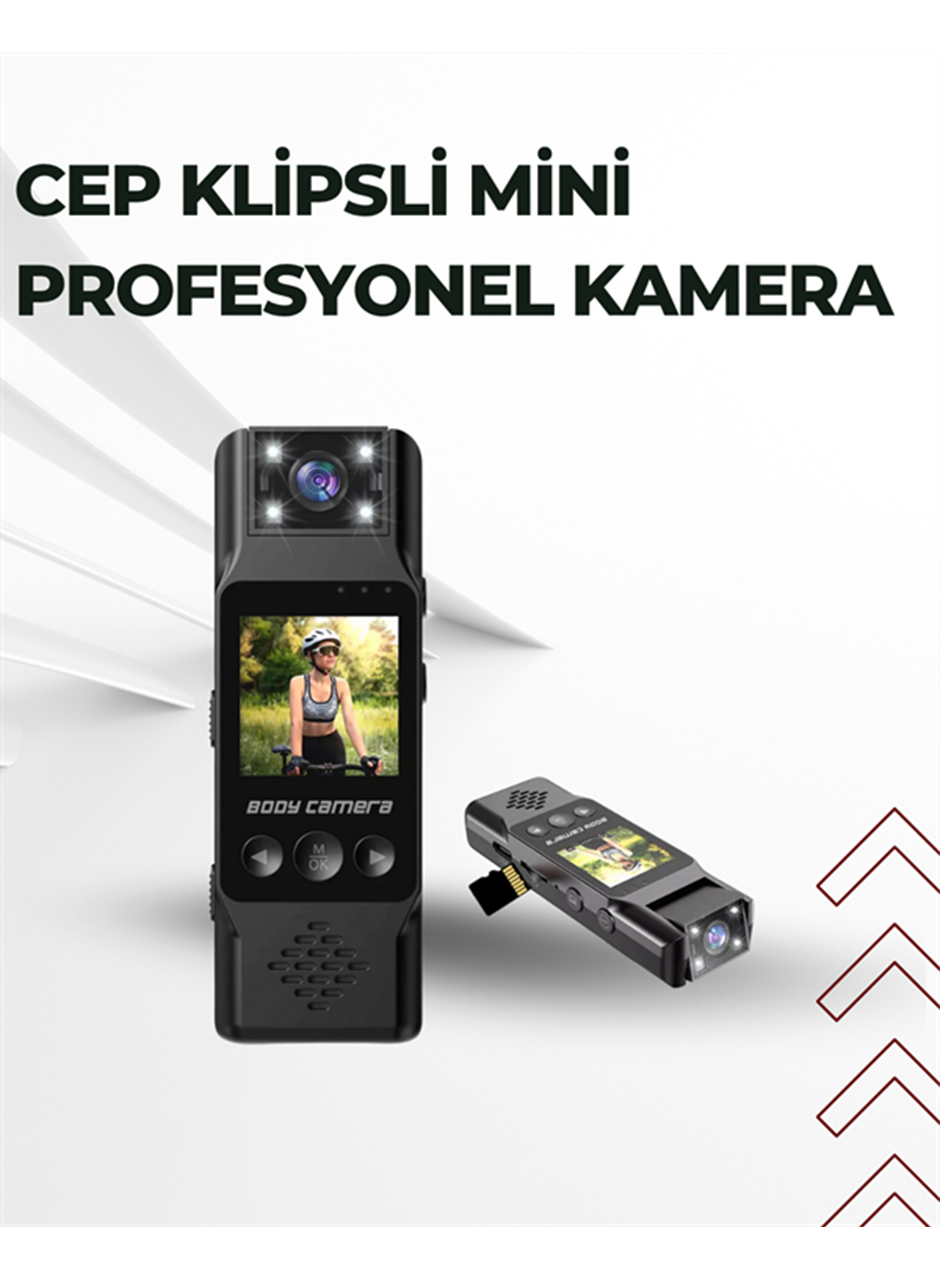 WiFi ile Uzaktan Erişimli Mini Kamera – 1200mAh Batarya, 1080P Video Çekimi