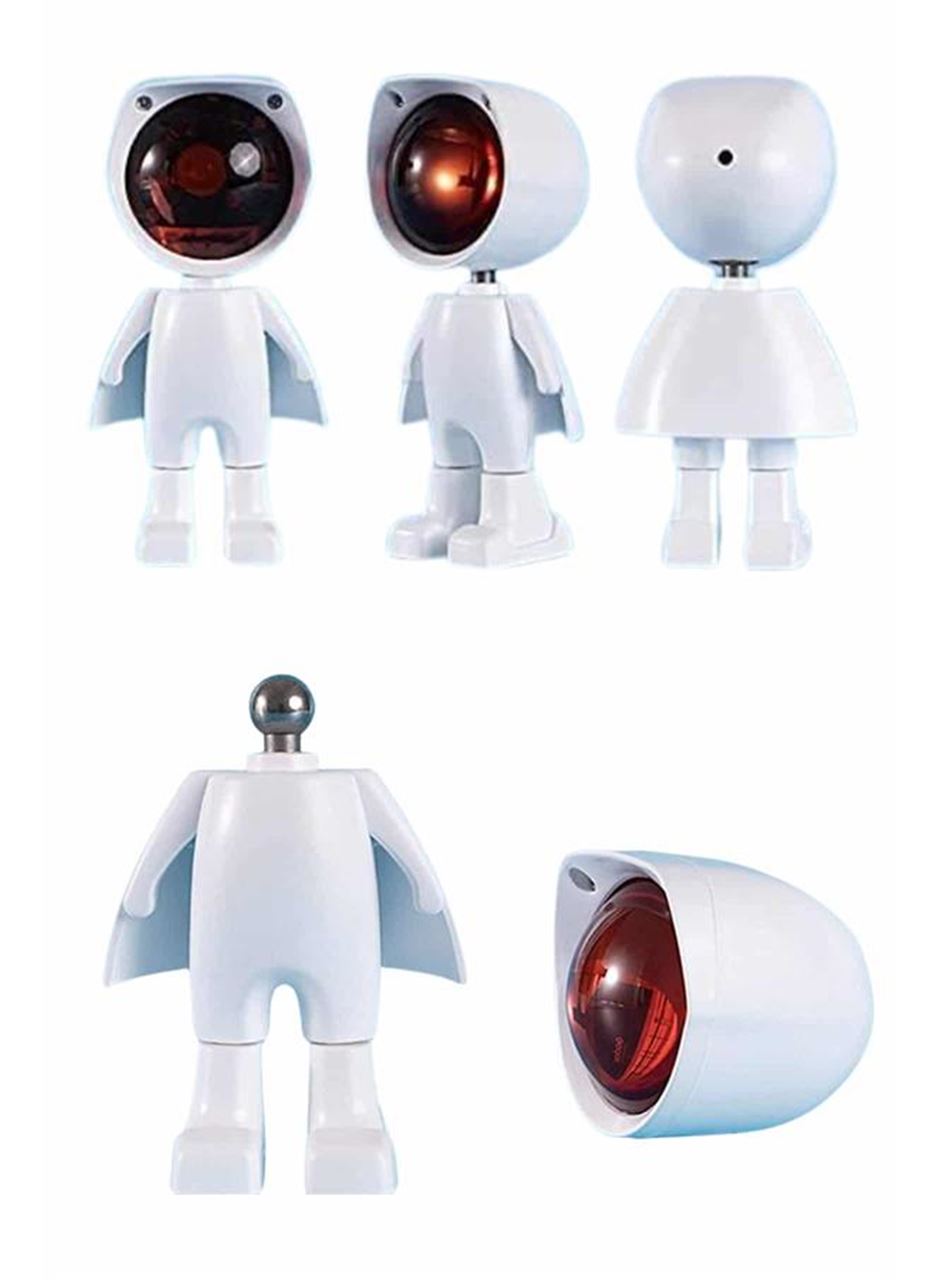 Gün Batımı Lambası Işık Arka Plan Projektör Sevimli Astronot Enerji Tasarruflu