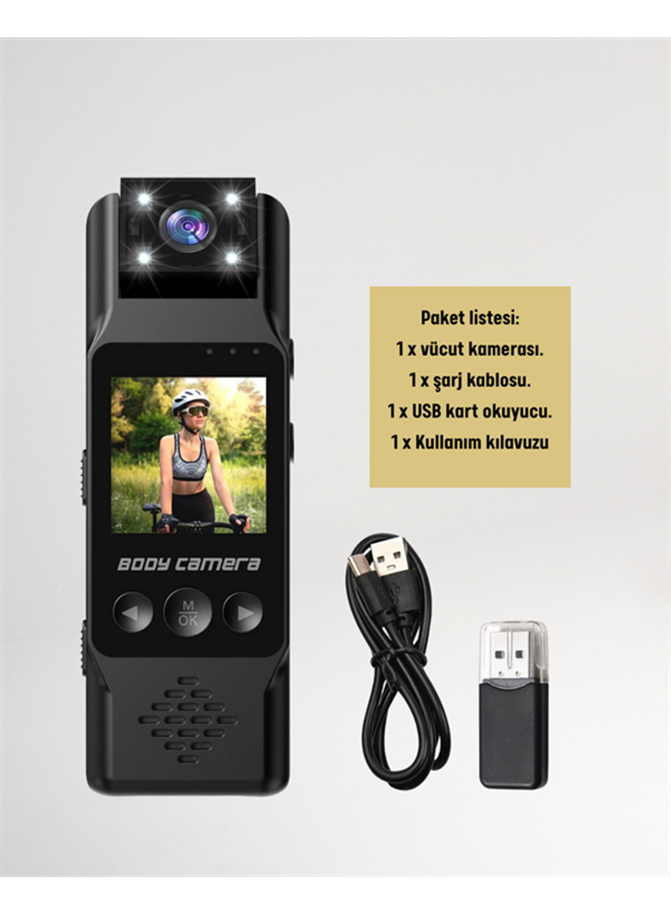 Kablosuz WiFi Bağlantılı Full HD Mini Kamera – Döngüsel Kayıt ve Hareket Algılama Özellikli