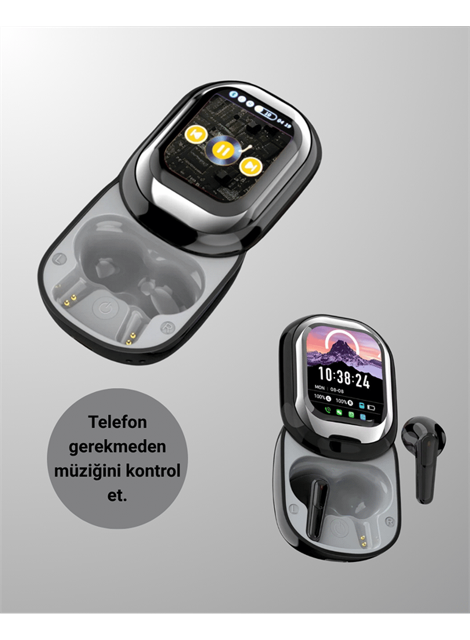 Kişiselleştirilebilir LED Ekranlı Bluetooth Kulaklık – Oyun & Müzik Modlu