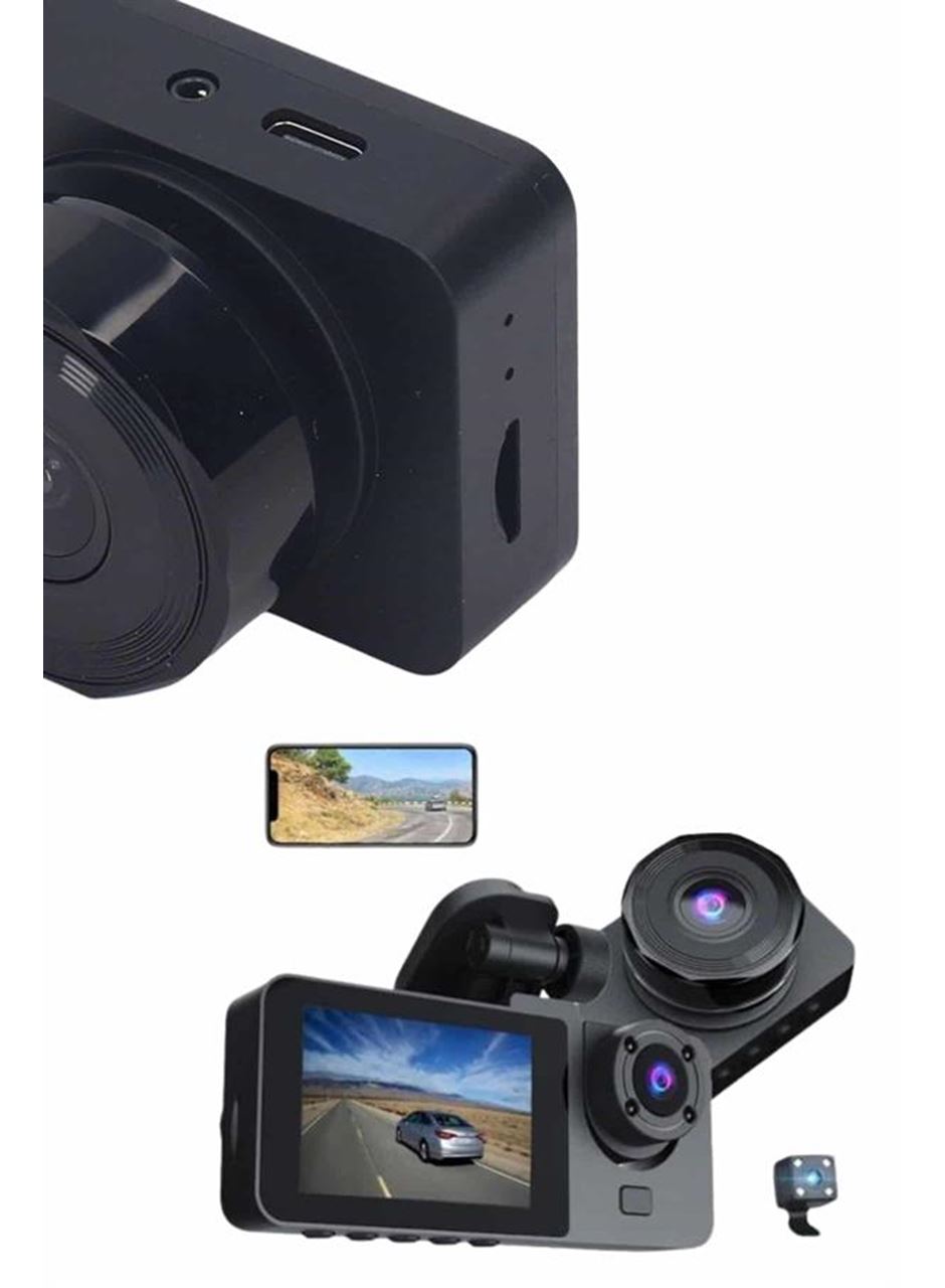 DVR Araç İçi Kamera Hareket Algılayabilen 1080P CarPlay Video Kaydedici