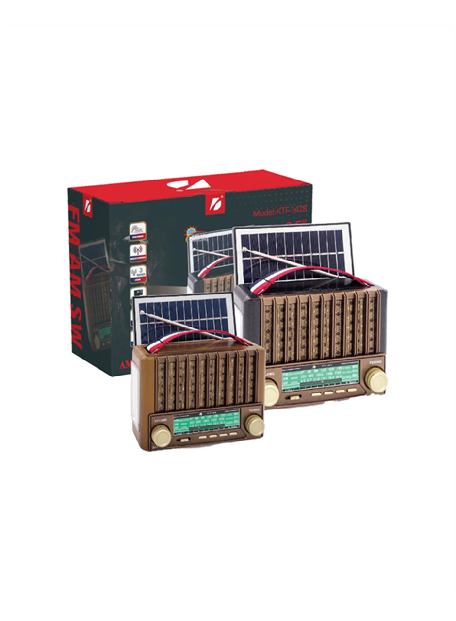 KTF-1428 Güneş Enerjili Bluetooth Hoparlör